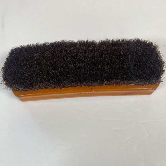 Empire 100% Pure Horse Hair Shoe Shine Brush Made in Israel Vintage Wooden - Picture 2 of 7
